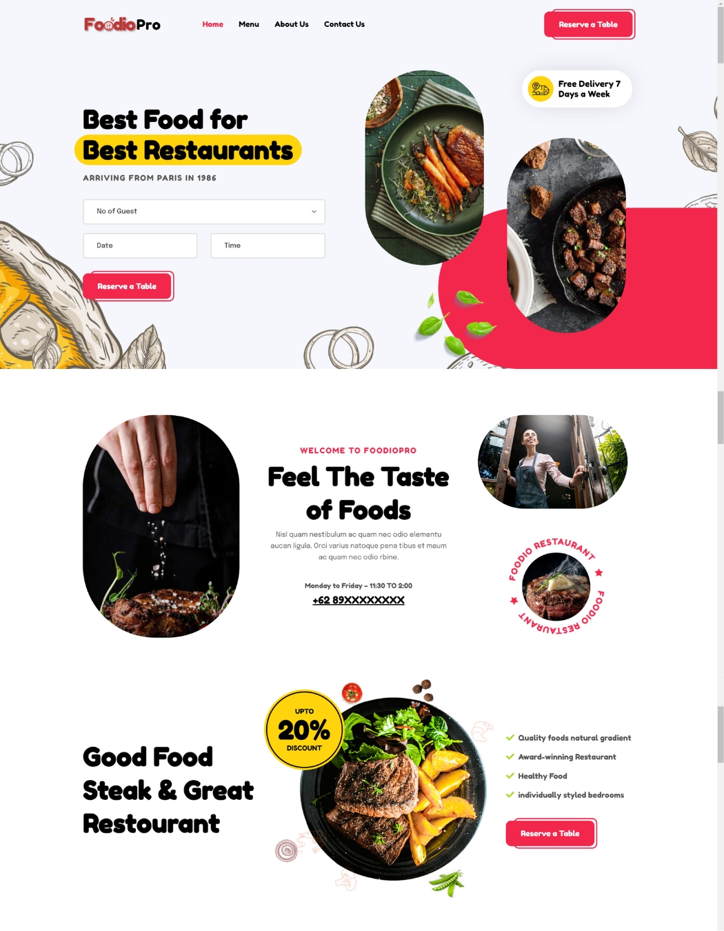 FoodioPro Web